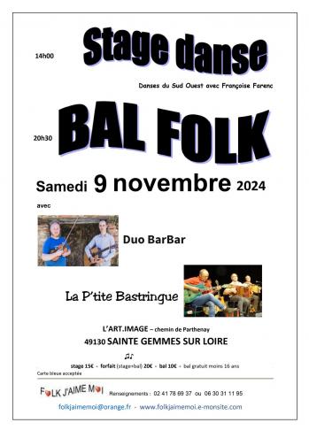 Stage et bal 9 nov 2024 duo barbar